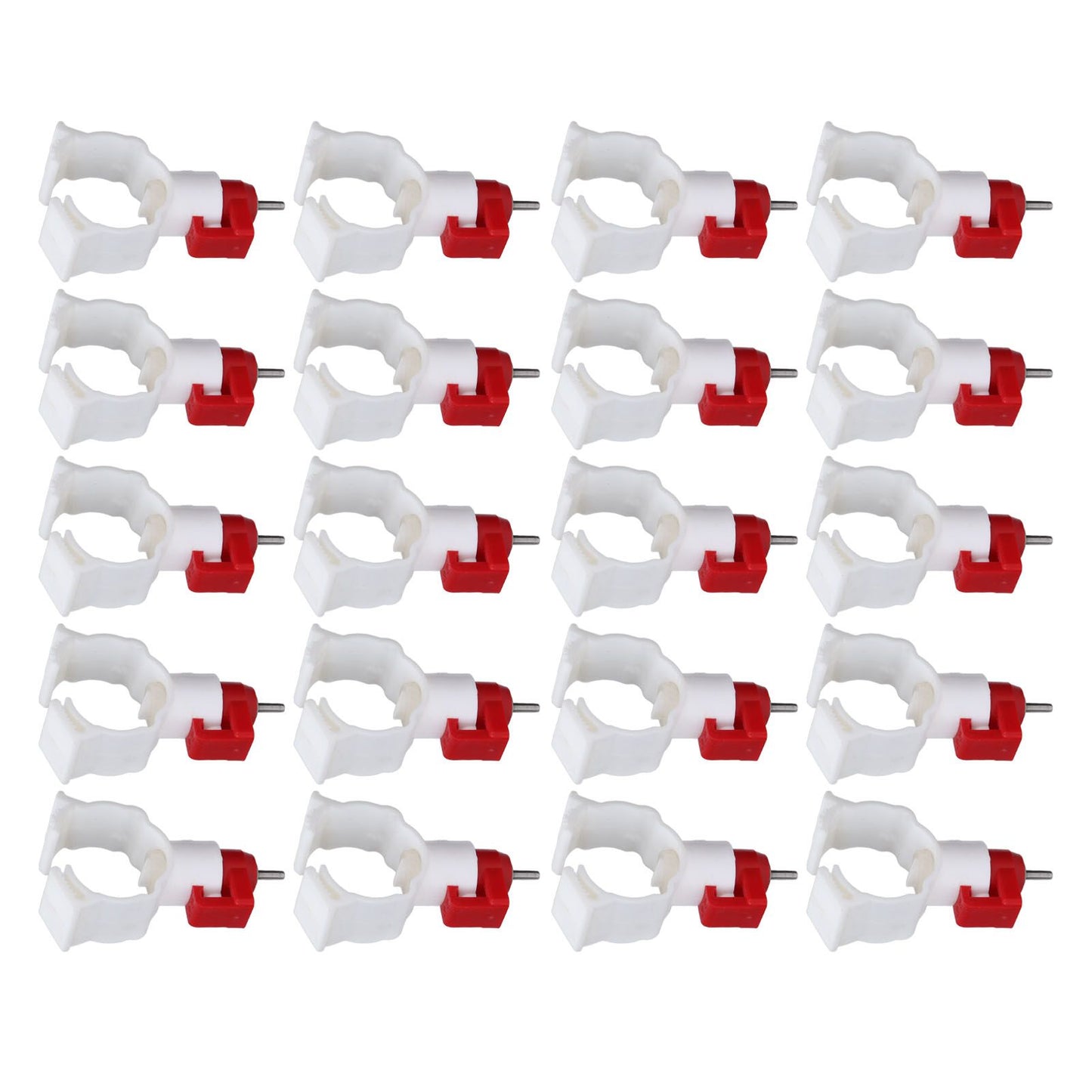 20pcs Chicken Waterer Nipples Multipurpose Chicken Nipple Feeder for Poultry Chicken Duck Bird - view 7