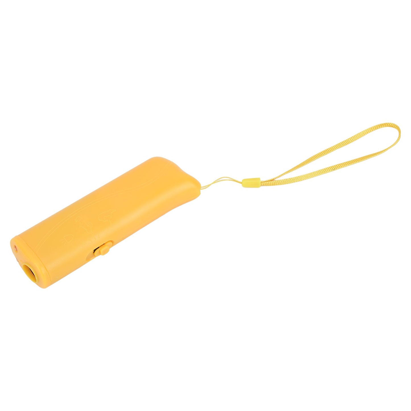 Ultrasonic Dog Trainer Device Portable Effective Dog Repeller for Barking Digging Chewing Yellow - view 3