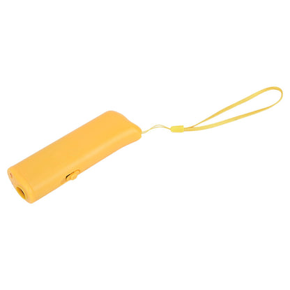 Ultrasonic Dog Trainer Device Portable Effective Dog Repeller for Barking Digging Chewing Yellow - view 3