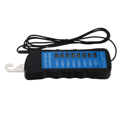 Electric Fence Tester Multi Light Voltage Detection Portable for Farm Supply Fencing ABS 7000V - view 2