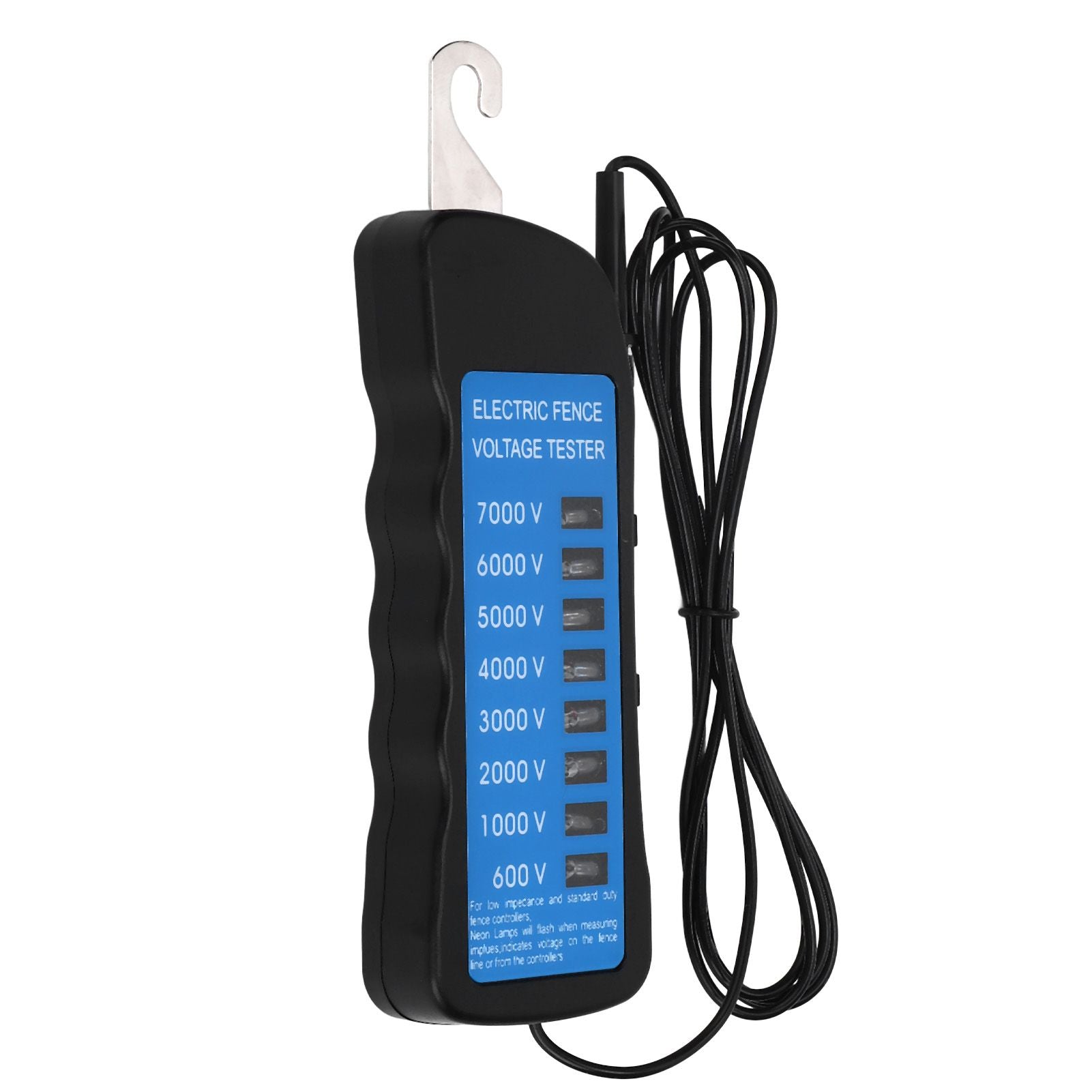 Electric Fence Tester Multi Light Voltage Detection Portable for Farm Supply Fencing ABS 7000V - view 4