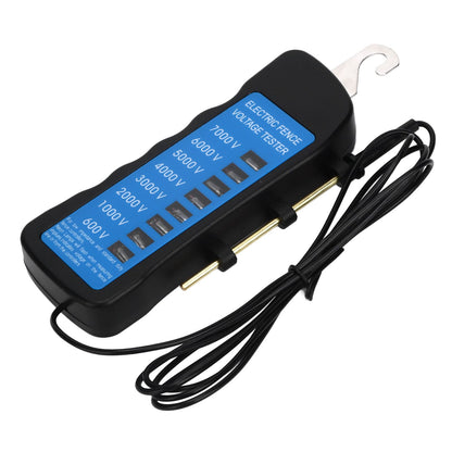 Electric Fence Tester Multi Light Voltage Detection Portable for Farm Supply Fencing ABS 7000V - view 7