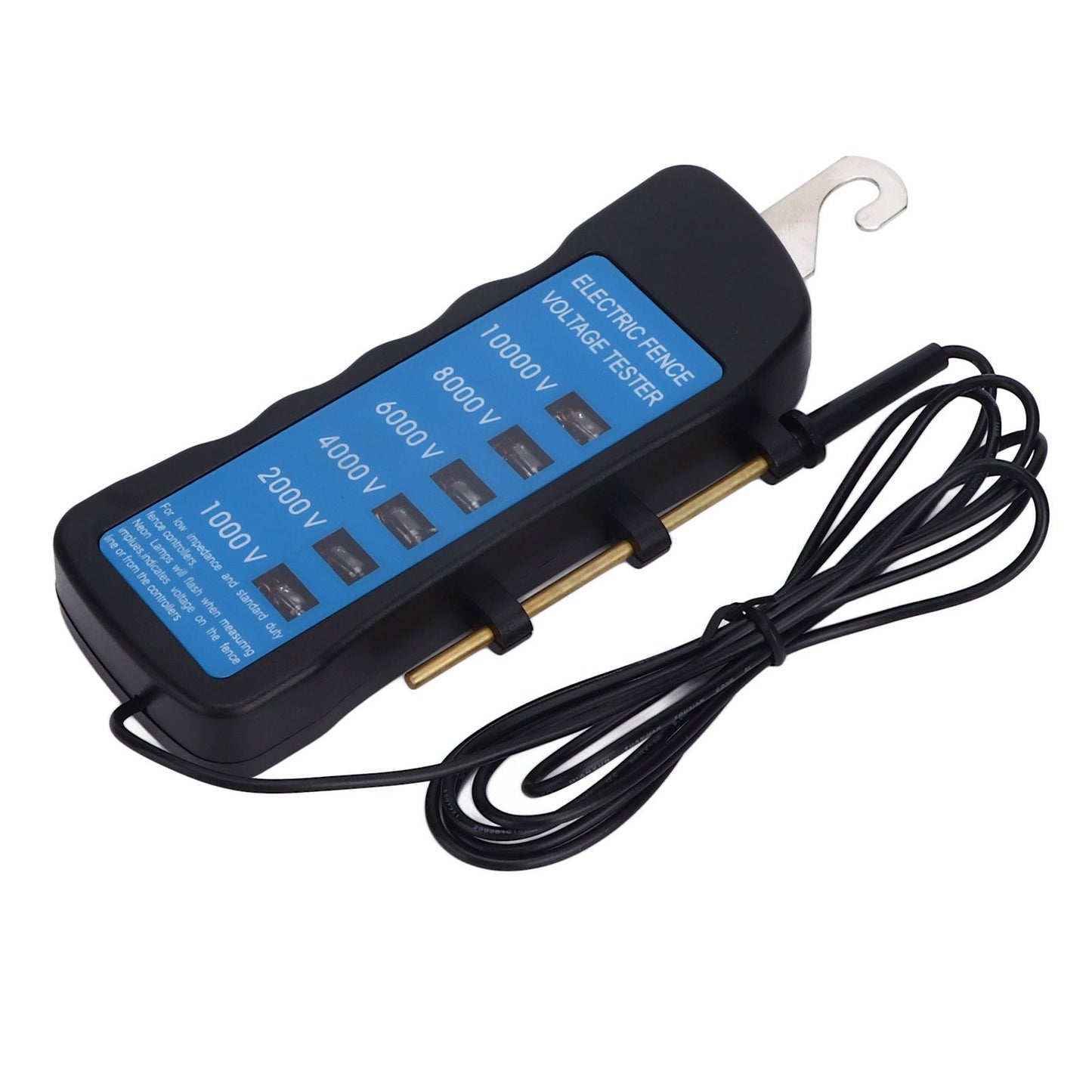 Electric Fence Tester Voltage Meter 10000V Waterproof Portable Tool with 6pcs Light for Farm - view 4