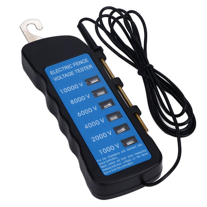 Electric Fence Tester Voltage Meter 10000V Waterproof Portable Tool with 6pcs Light for Farm - view 5