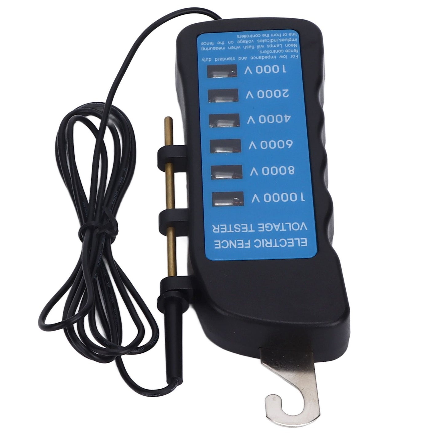 Electric Fence Tester Voltage Meter 10000V Waterproof Portable Tool with 6pcs Light for Farm - view 6