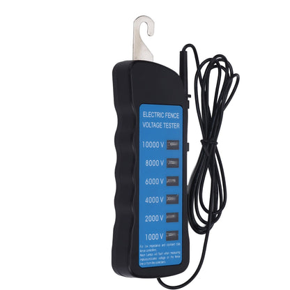 Electric Fence Tester Voltage Meter 10000V Waterproof Portable Tool with 6pcs Light for Farm - view 10