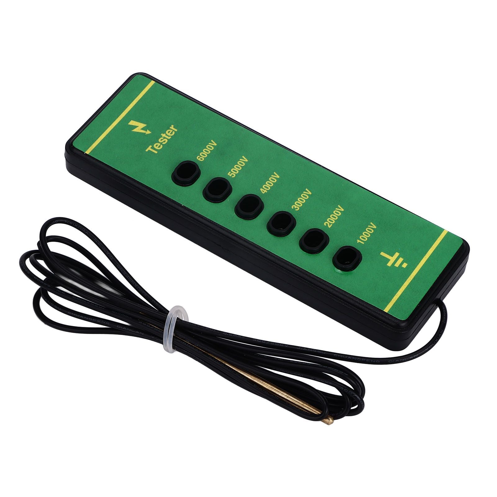 Electric Fence Voltage Tester 6 Indicator Light Maximum 6000V Animal Fence Fault Finder for Farms Livestock Enclosures - view 2