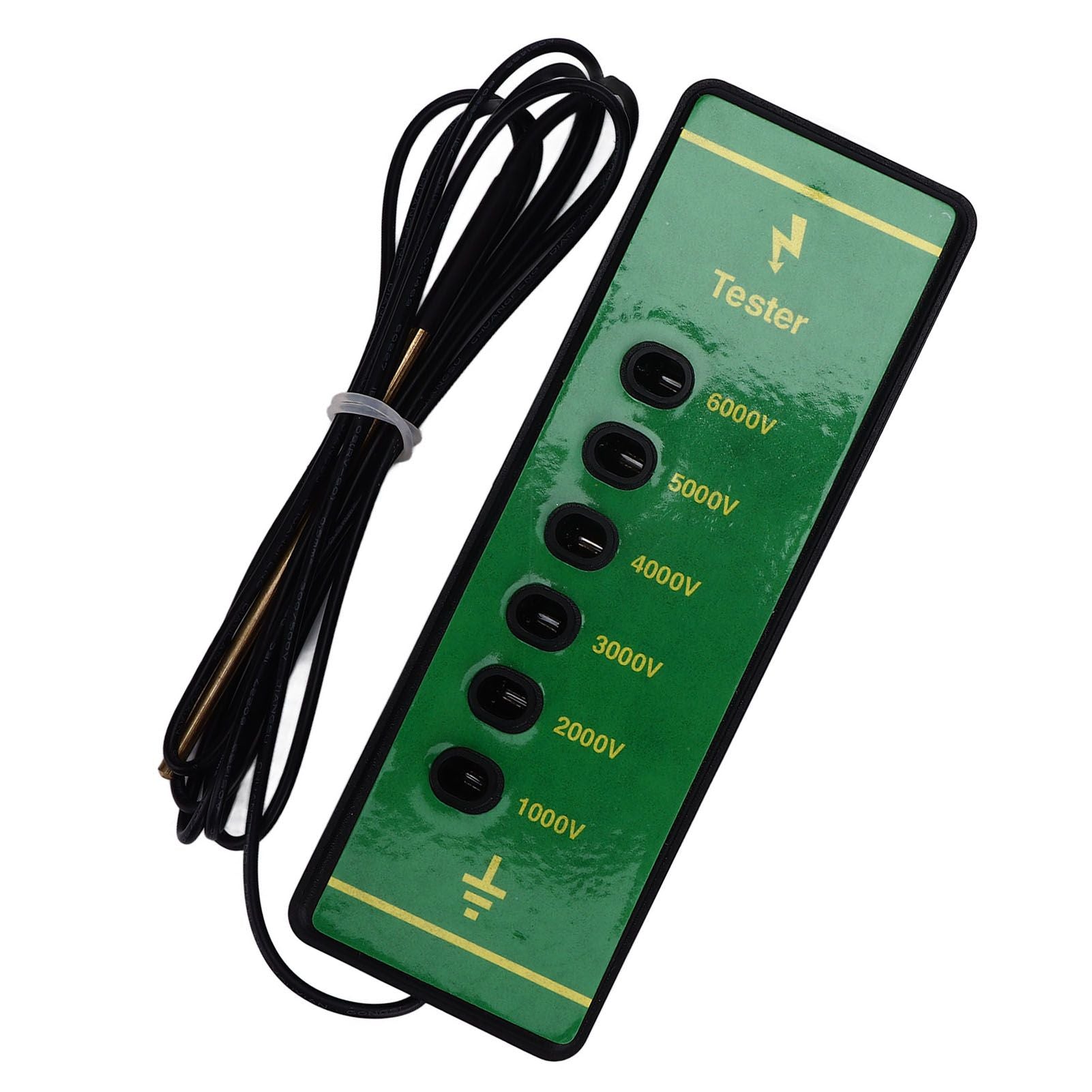 Electric Fence Voltage Tester 6 Indicator Light Maximum 6000V Animal Fence Fault Finder for Farms Livestock Enclosures - view 4