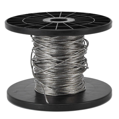 100m Electronic Fence Wire High Voltage Pulse Electronic Fence Aluminum Magnesium Alloy Wirerope - view 2