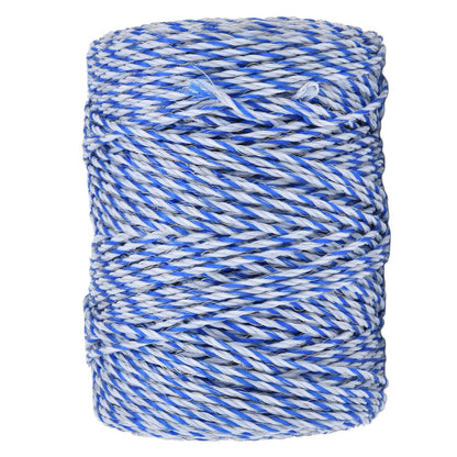 3mm 200 Meters Electric Fence Polywire Portable Electric Fence Rope Conductive Rope for Livestock Breeding - view 8