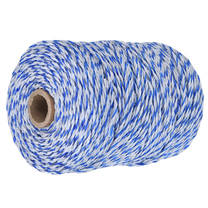 3mm 200 Meters Electric Fence Polywire Portable Electric Fence Rope Conductive Rope for Livestock Breeding - view 10