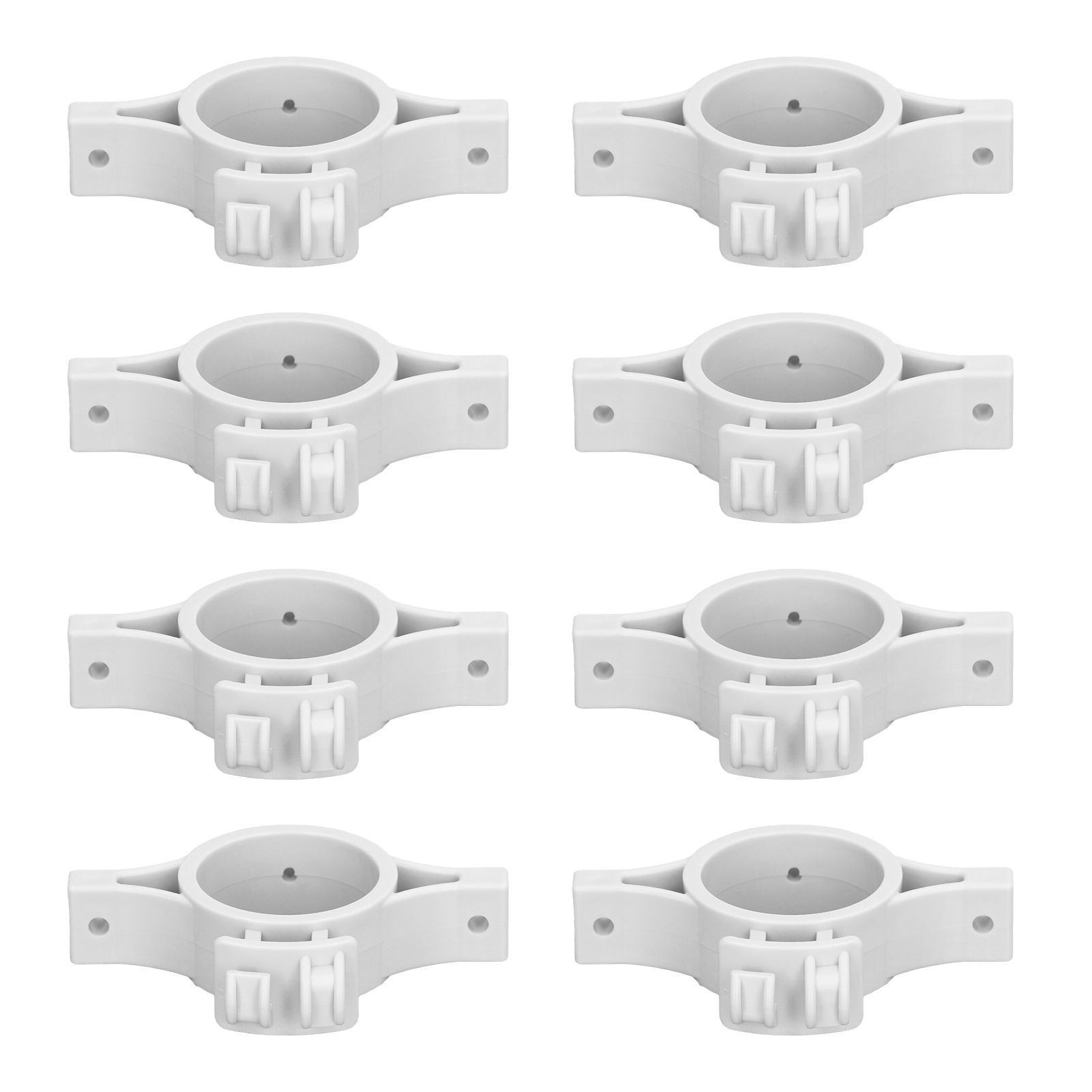 50pcs Electric Fence Insulators Pulse Electric Fence Terminal Rod Insulators with 3.2cm Hole for Farm Gray - view 3