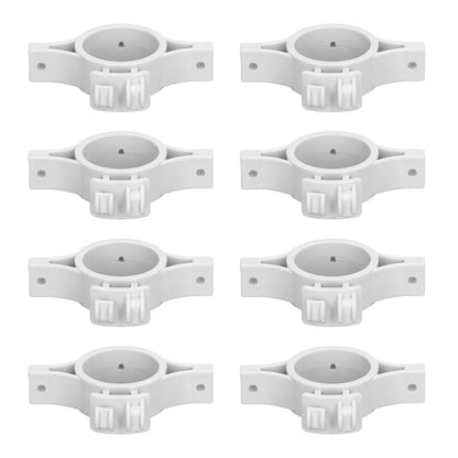 50pcs Electric Fence Insulators Pulse Electric Fence Terminal Rod Insulators with 3.2cm Hole for Farm Gray - view 3