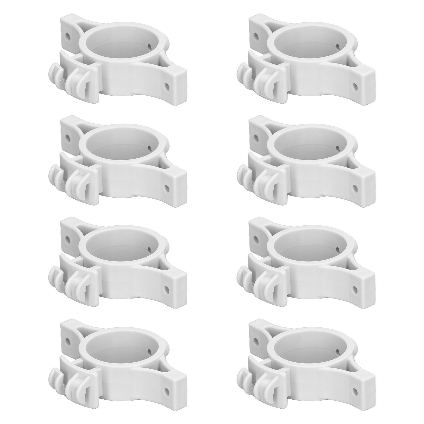 50pcs Electric Fence Insulators Pulse Electric Fence Terminal Rod Insulators with 3.2cm Hole for Farm Gray - view 4