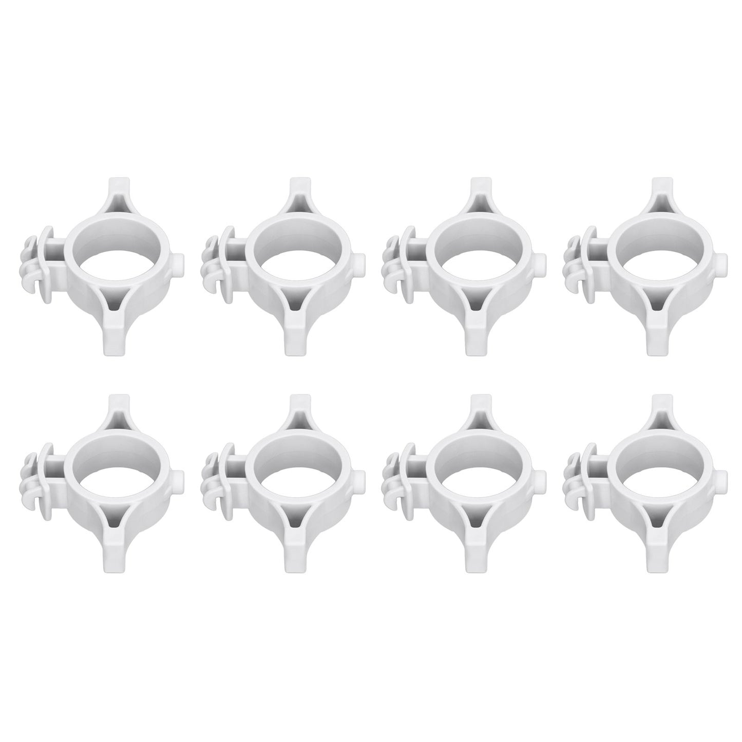 50pcs Electric Fence Insulators Pulse Electric Fence Terminal Rod Insulators with 3.2cm Hole for Farm Gray - view 5