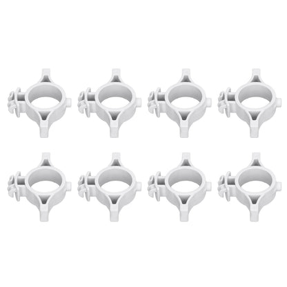 50pcs Electric Fence Insulators Pulse Electric Fence Terminal Rod Insulators with 3.2cm Hole for Farm Gray - view 5