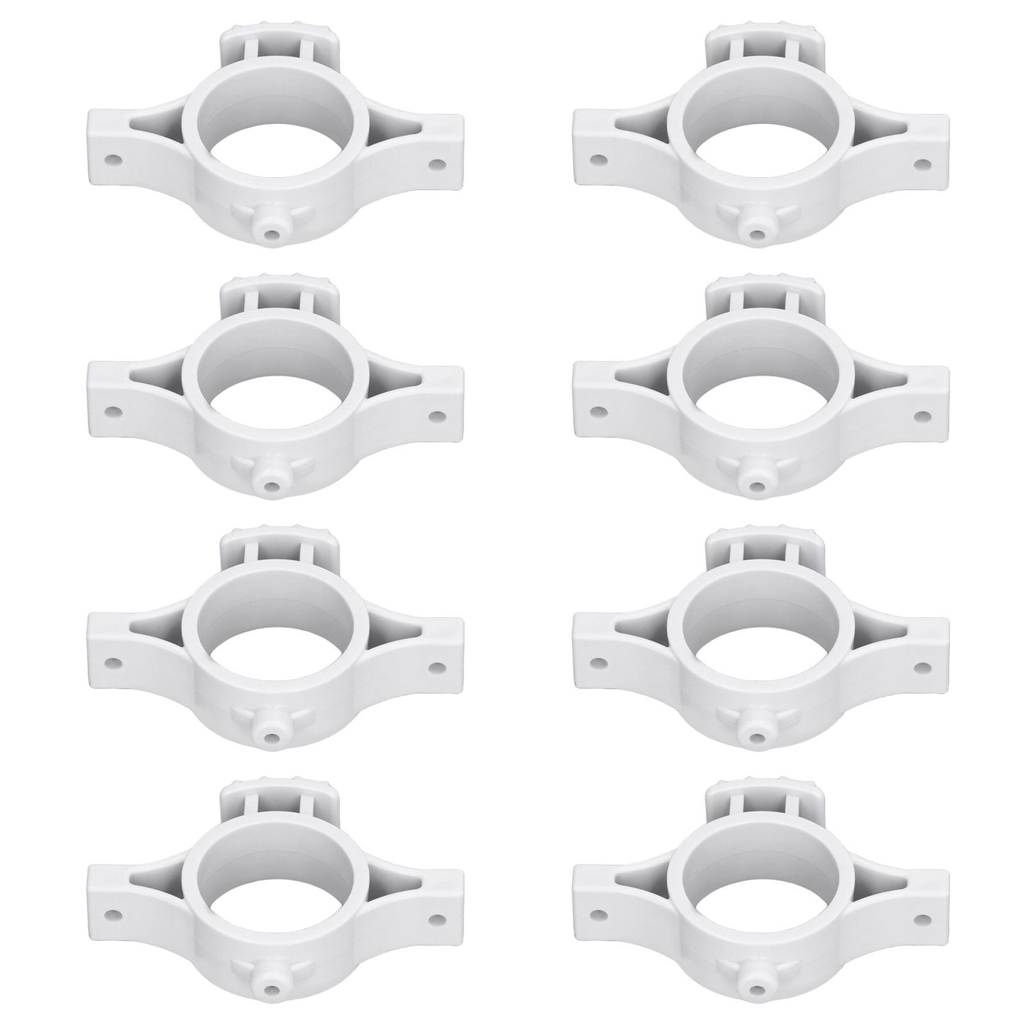 50pcs Electric Fence Insulators Pulse Electric Fence Terminal Rod Insulators with 3.2cm Hole for Farm Gray - view 6