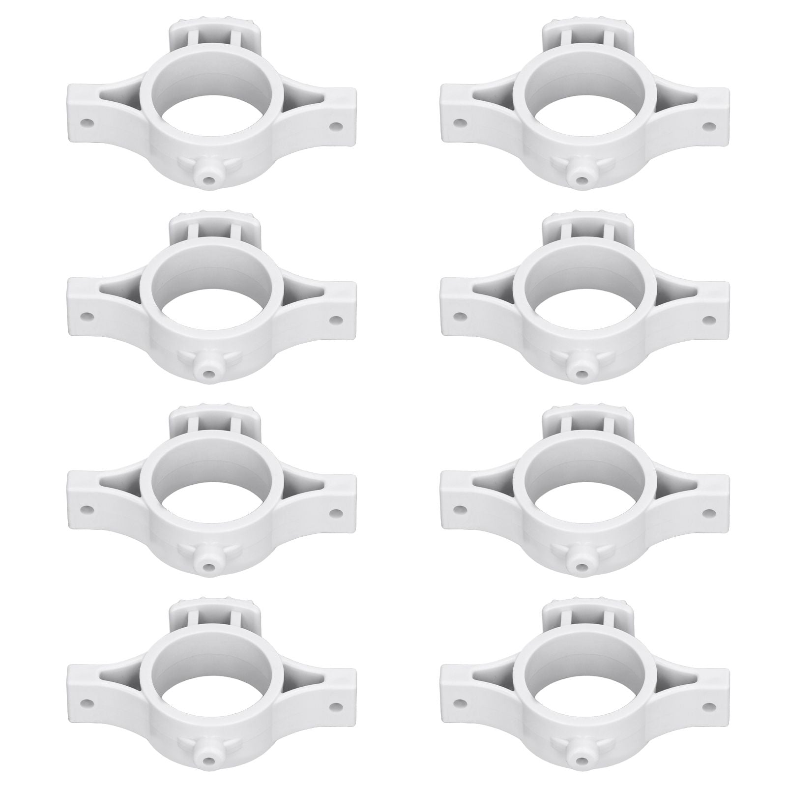 50pcs Electric Fence Insulators Pulse Electric Fence Terminal Rod Insulators with 3.2cm Hole for Farm Gray - view 6