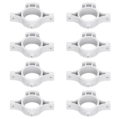 50pcs Electric Fence Insulators Pulse Electric Fence Terminal Rod Insulators with 3.2cm Hole for Farm Gray - view 6
