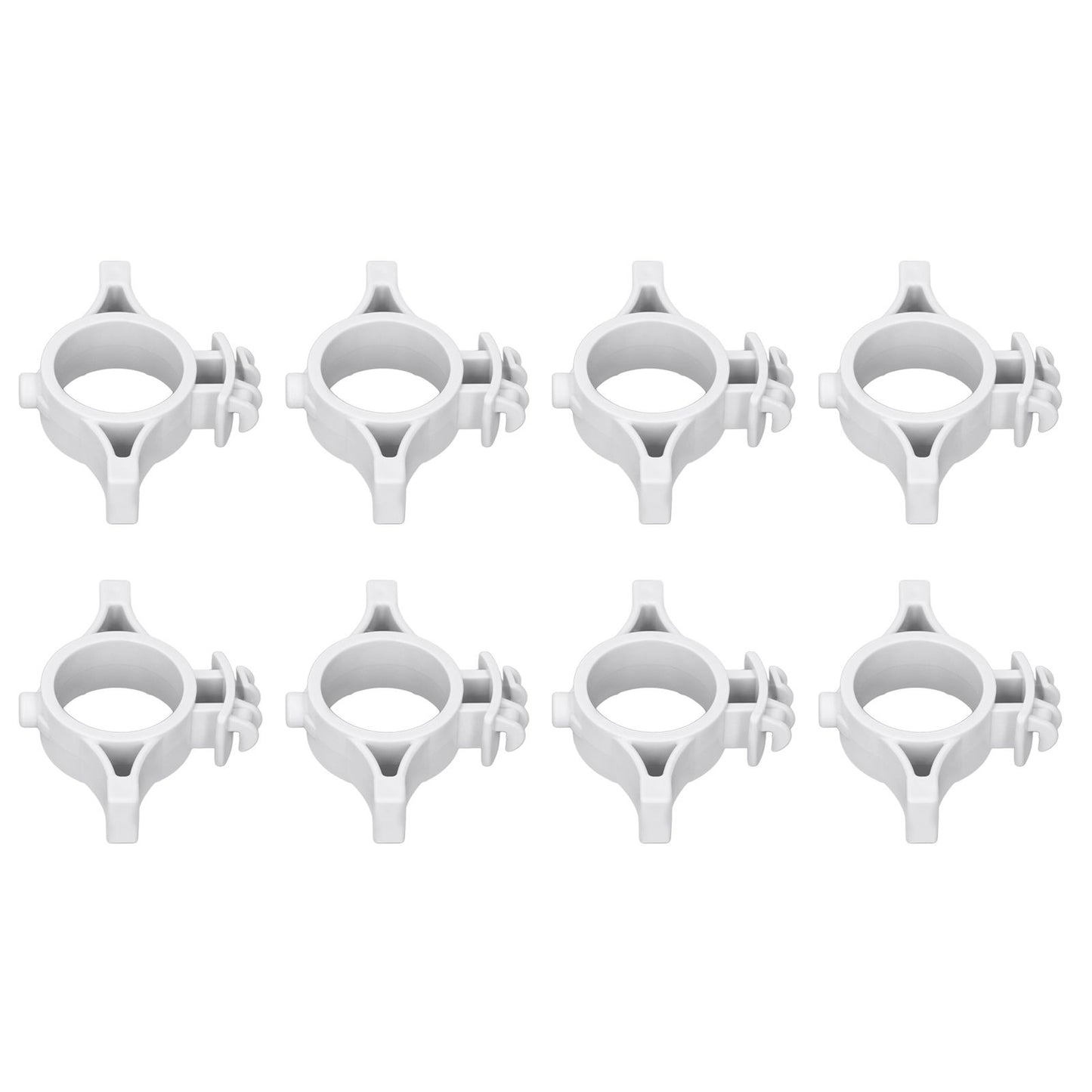50pcs Electric Fence Insulators Pulse Electric Fence Terminal Rod Insulators with 3.2cm Hole for Farm Gray - view 7