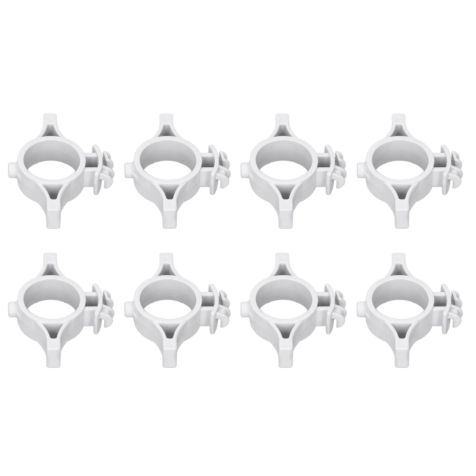 50pcs Electric Fence Insulators Pulse Electric Fence Terminal Rod Insulators with 3.2cm Hole for Farm Gray - view 7