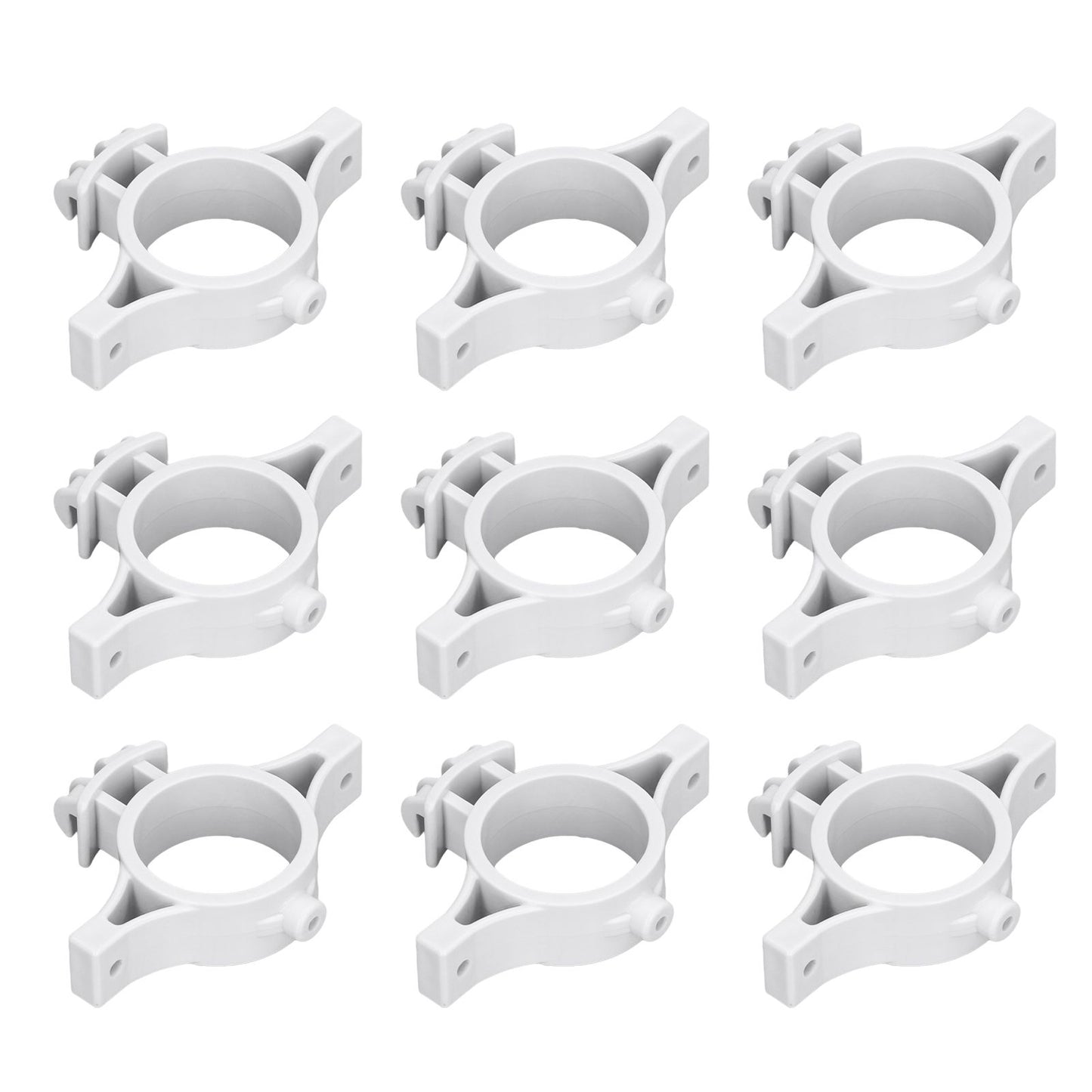50pcs Electric Fence Insulators Pulse Electric Fence Terminal Rod Insulators with 3.2cm Hole for Farm Gray - view 8