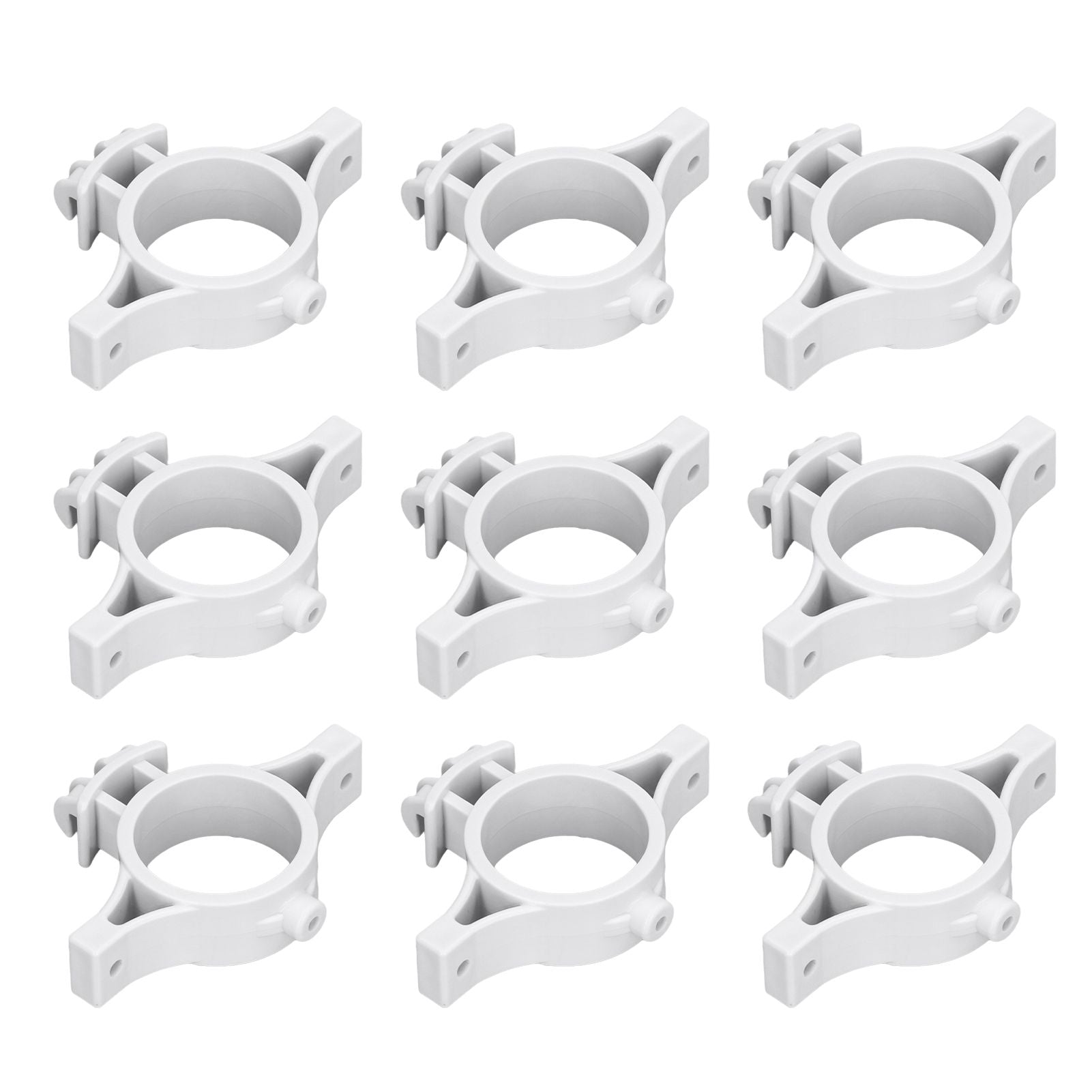 50pcs Electric Fence Insulators Pulse Electric Fence Terminal Rod Insulators with 3.2cm Hole for Farm Gray - view 8