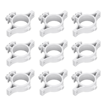 50pcs Electric Fence Insulators Pulse Electric Fence Terminal Rod Insulators with 3.2cm Hole for Farm Gray - view 8