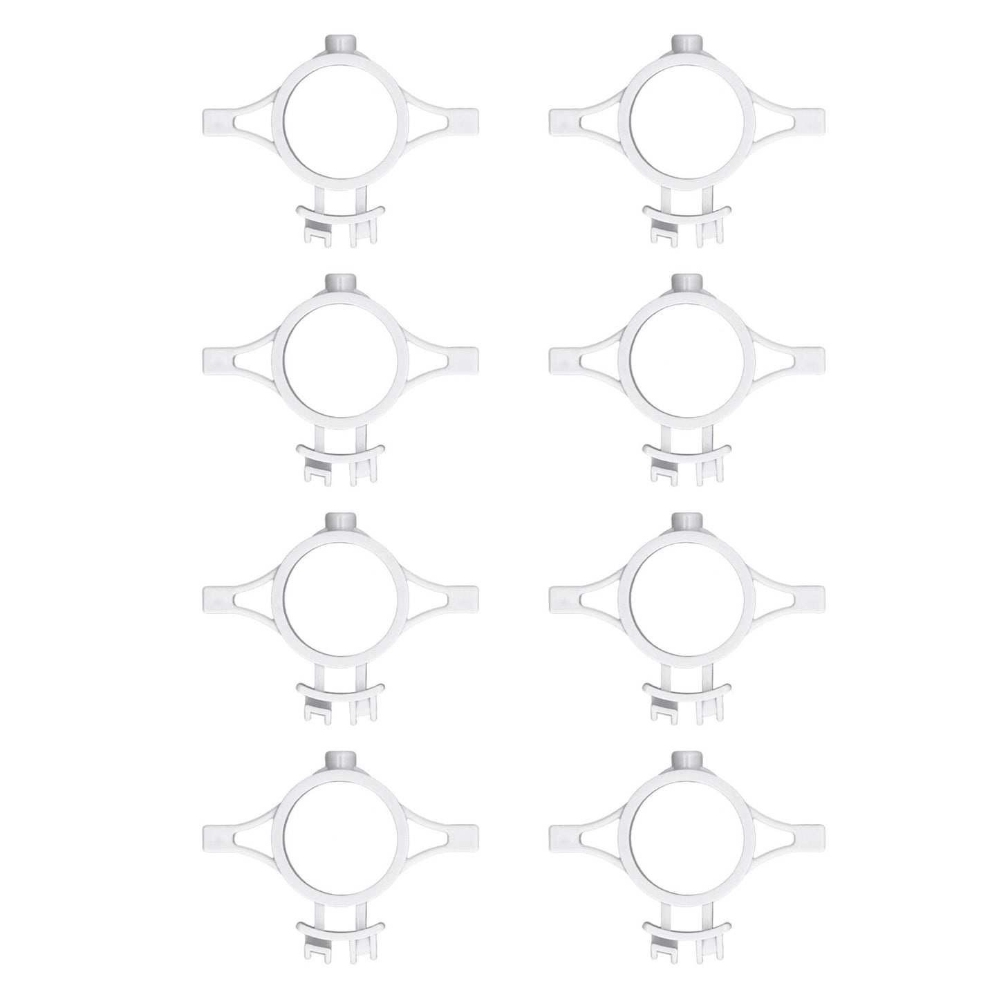 50pcs Electric Fence Insulators Pulse Electric Fence Terminal Rod Insulators with 3.2cm Hole for Farm Gray - view 9