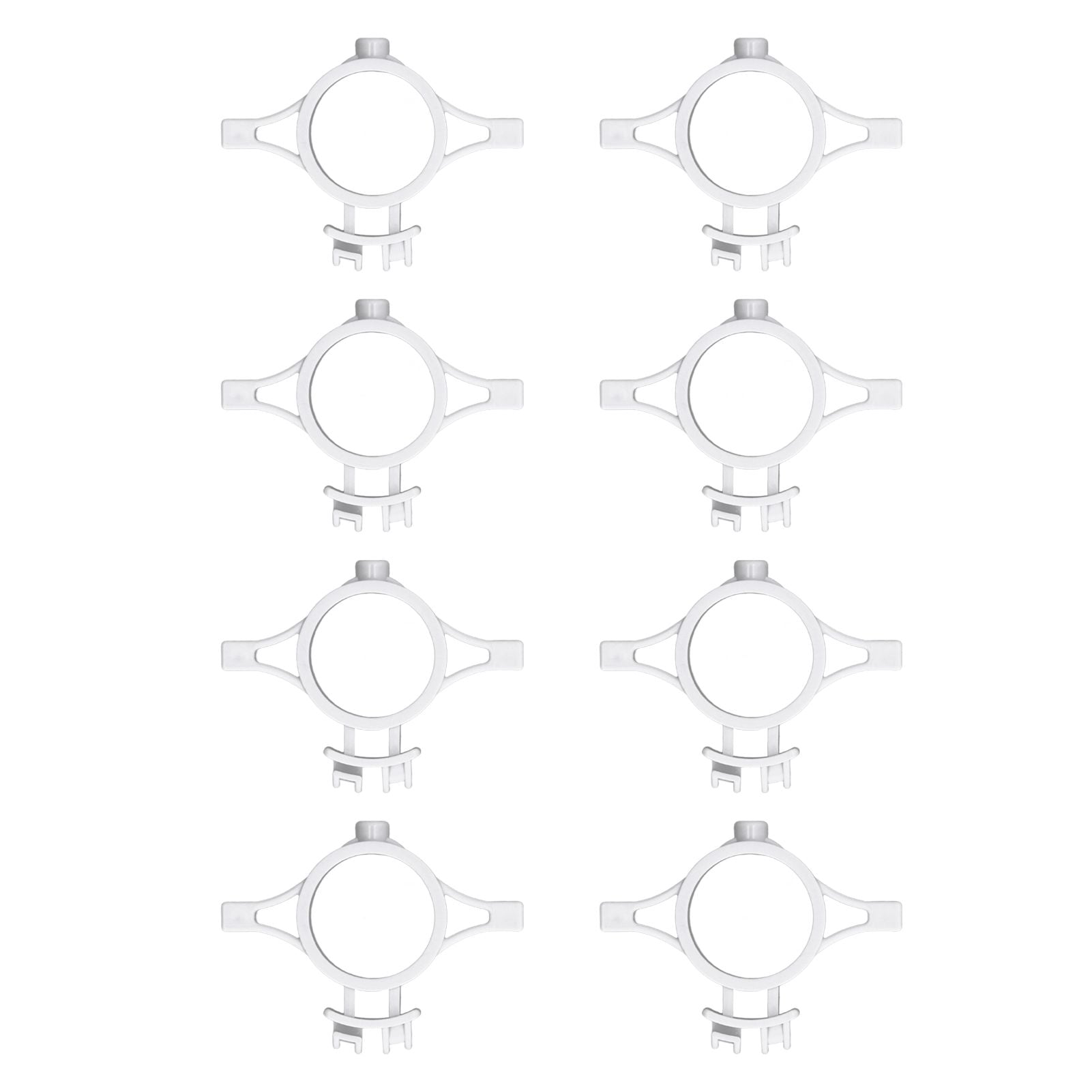 50pcs Electric Fence Insulators Pulse Electric Fence Terminal Rod Insulators with 3.2cm Hole for Farm Gray - view 9