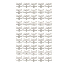 50Pcs Electric Fence Wire Tightener Portable Garden Electronic Fence Alloy Wire Tensioner Gray