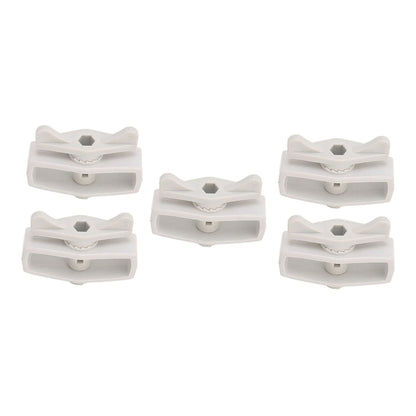50Pcs Electric Fence Wire Tightener Portable Garden Electronic Fence Alloy Wire Tensioner Gray - view 2