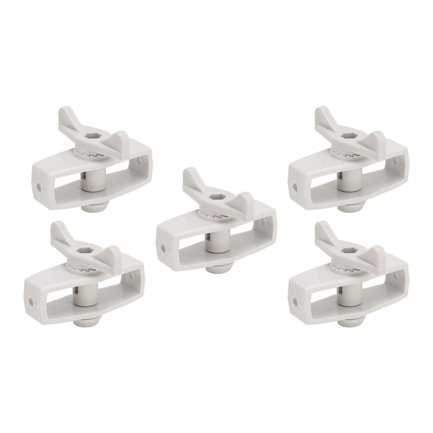 50Pcs Electric Fence Wire Tightener Portable Garden Electronic Fence Alloy Wire Tensioner Gray - view 5