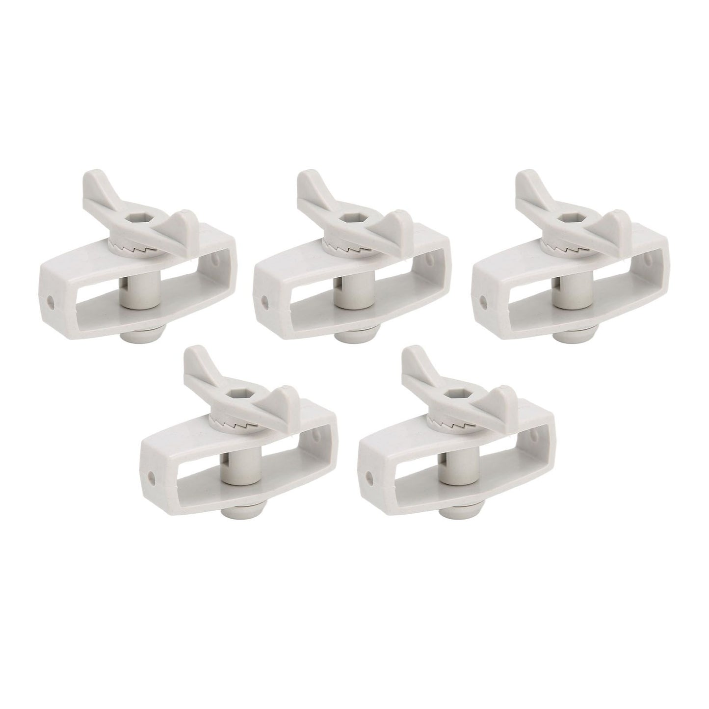 50Pcs Electric Fence Wire Tightener Portable Garden Electronic Fence Alloy Wire Tensioner Gray - view 6