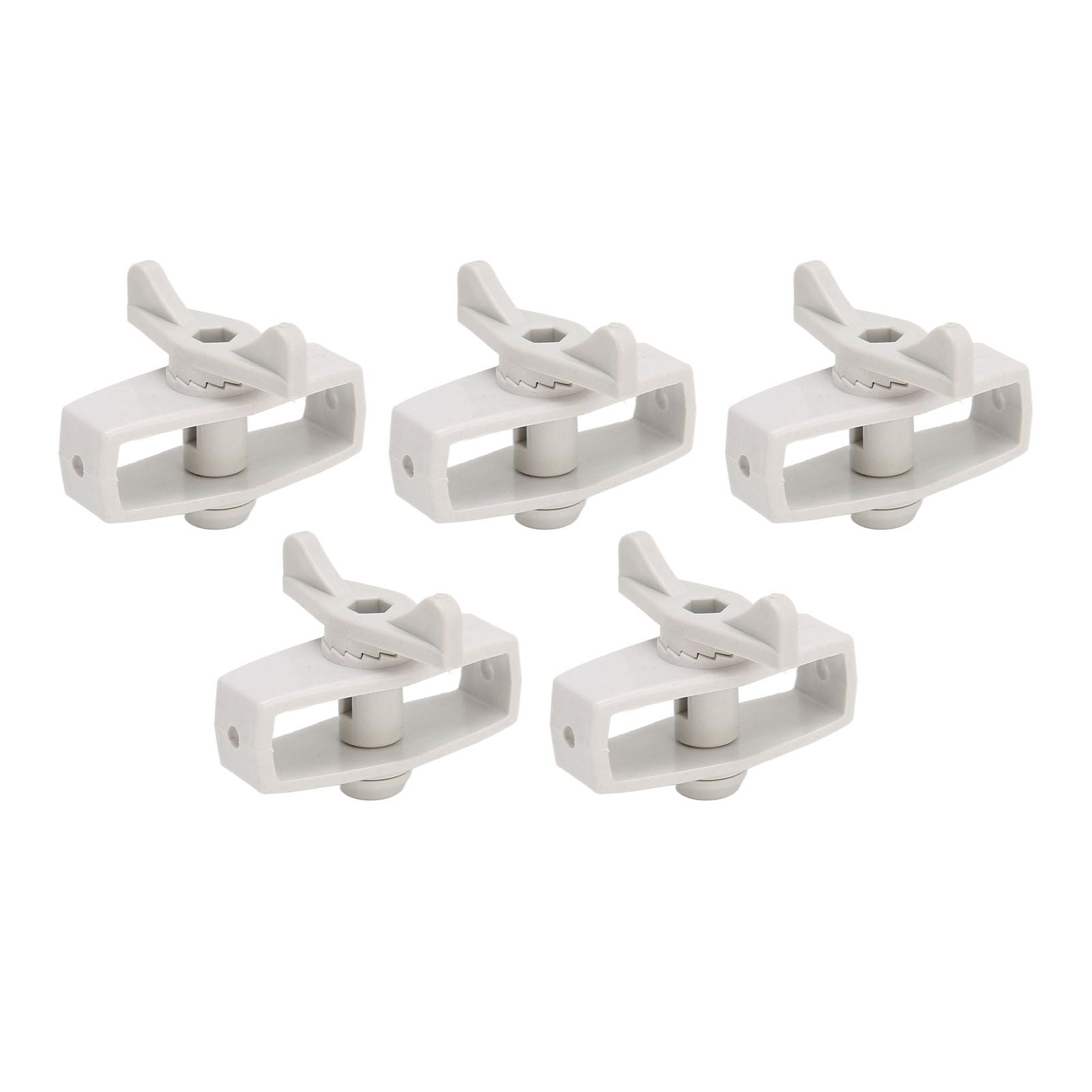 50Pcs Electric Fence Wire Tightener Portable Garden Electronic Fence Alloy Wire Tensioner Gray - view 6