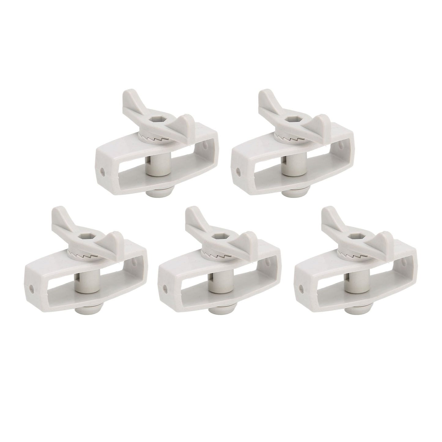 50Pcs Electric Fence Wire Tightener Portable Garden Electronic Fence Alloy Wire Tensioner Gray - view 7