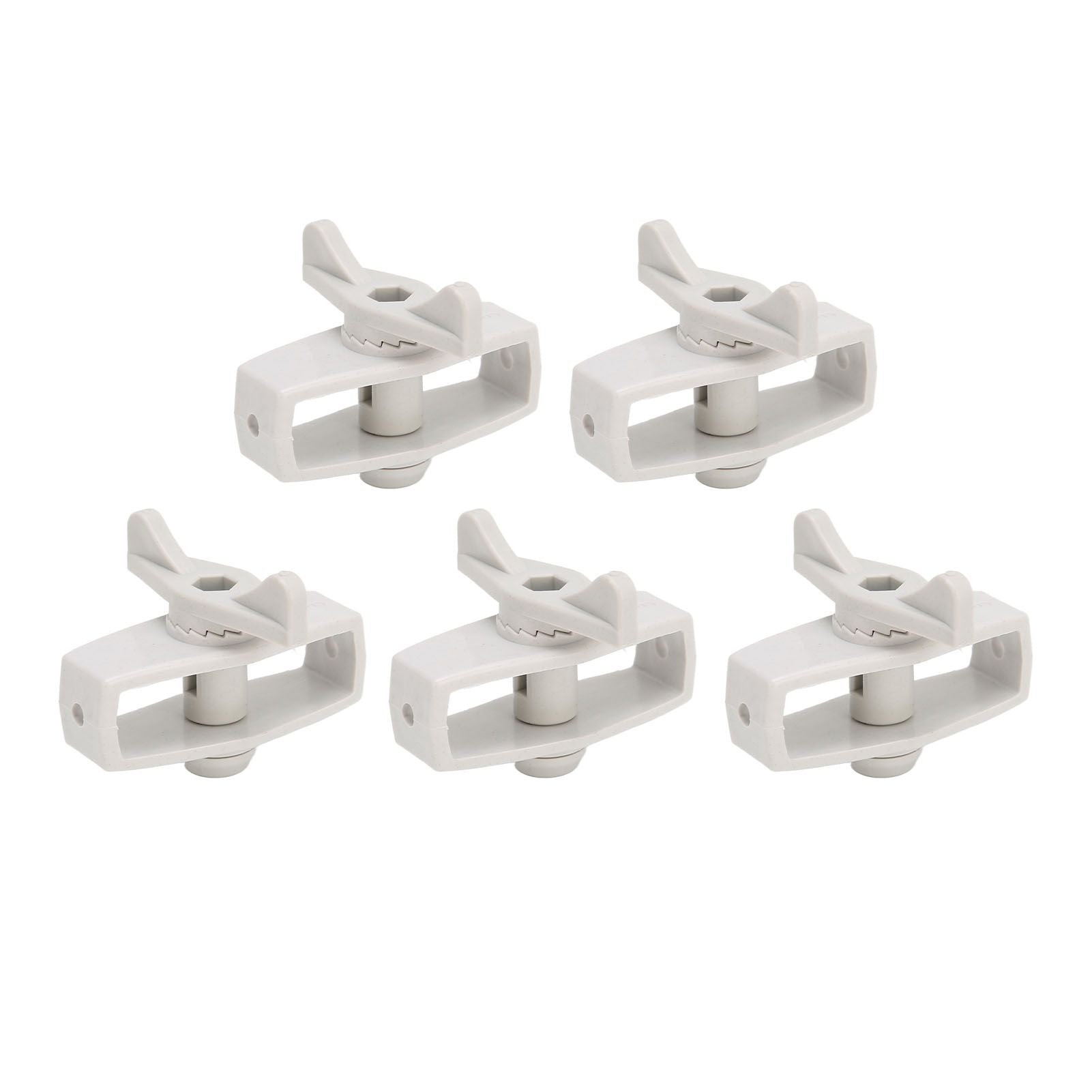 50Pcs Electric Fence Wire Tightener Portable Garden Electronic Fence Alloy Wire Tensioner Gray - view 7
