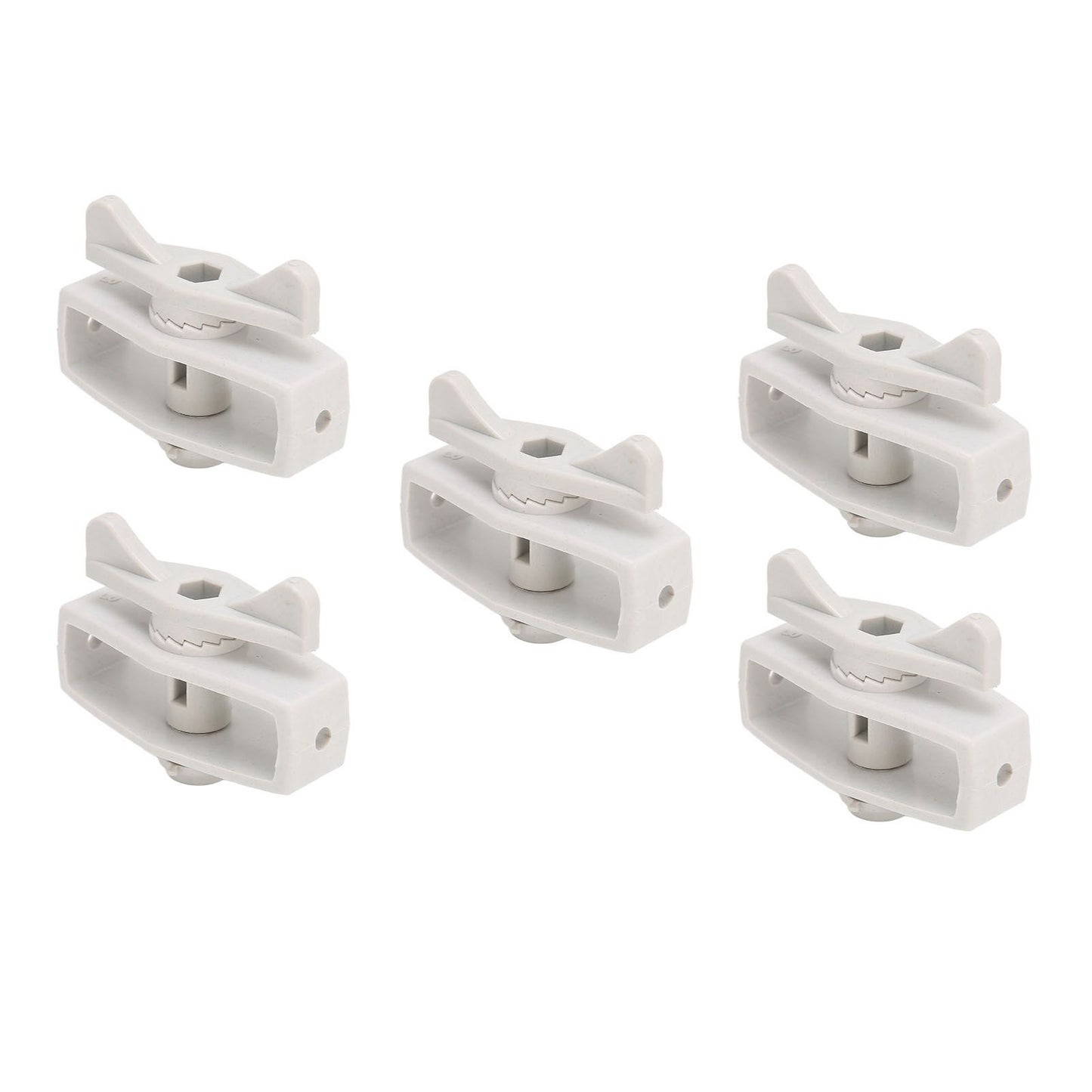 50Pcs Electric Fence Wire Tightener Portable Garden Electronic Fence Alloy Wire Tensioner Gray - view 8