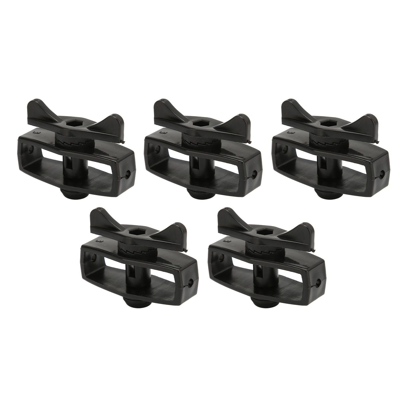 50Pcs Electric Fence Wire Tightener Portable Garden Electronic Fence Alloy Wire Tensioner Black - view 2