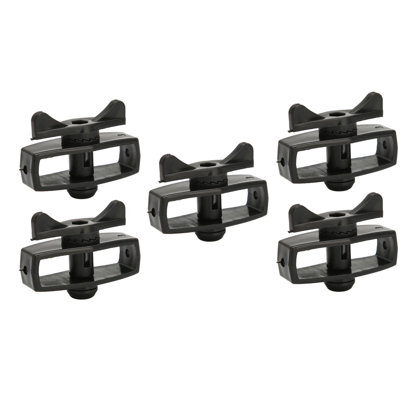 50Pcs Electric Fence Wire Tightener Portable Garden Electronic Fence Alloy Wire Tensioner Black - view 3