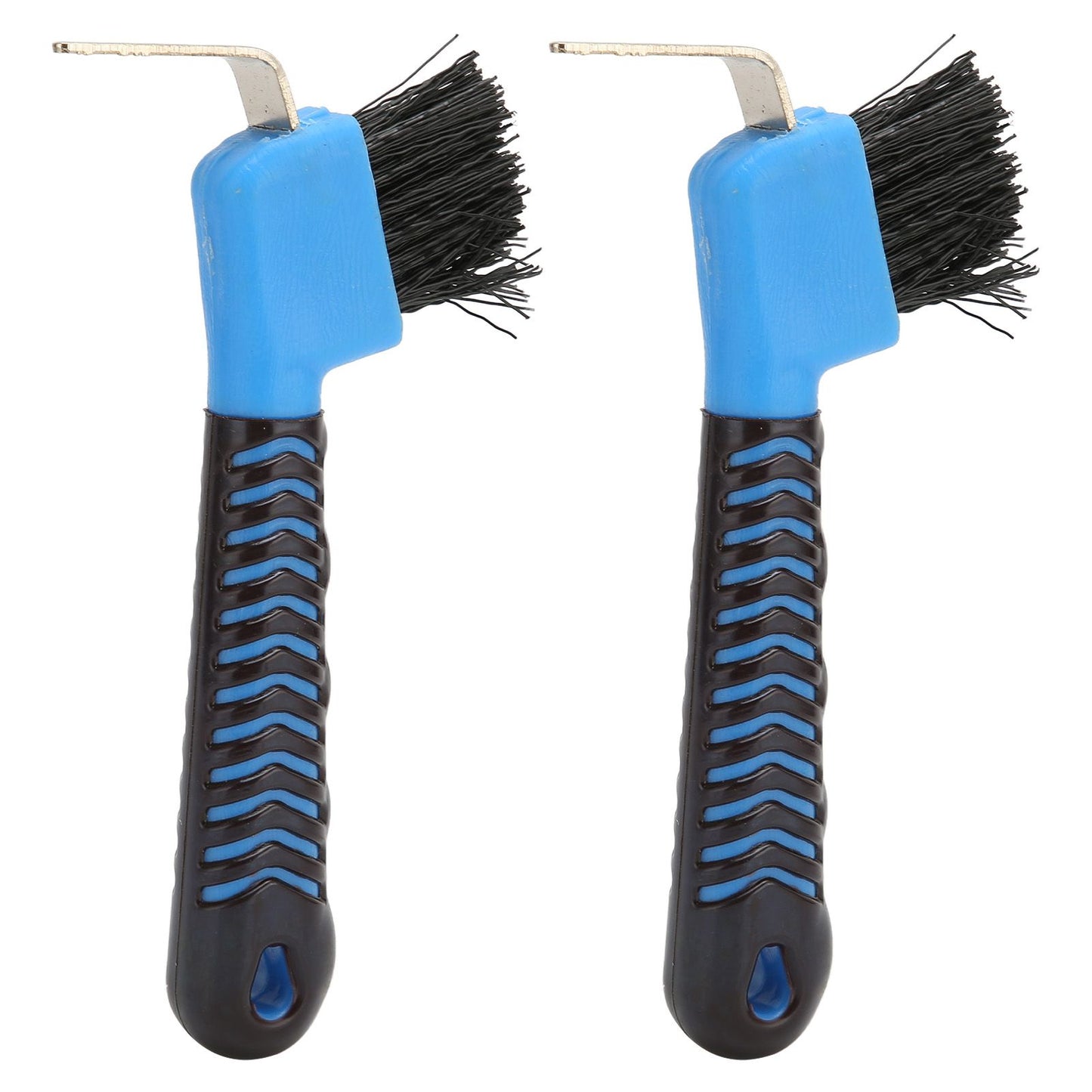 2Pcs Horse Hoof Pick Brushes Horse Hoof Cleaning Tool with Soft Touch Rubber Handle for Horse Stable - view 7
