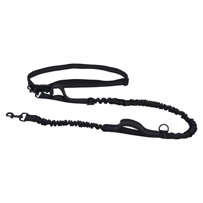 Pet Leash Reflective Retractable Portable Adjustable Dog Traction Rope for Pets Dogs Black - view 9
