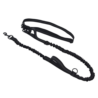 Pet Leash Reflective Retractable Portable Adjustable Dog Traction Rope for Pets Dogs Black - view 10