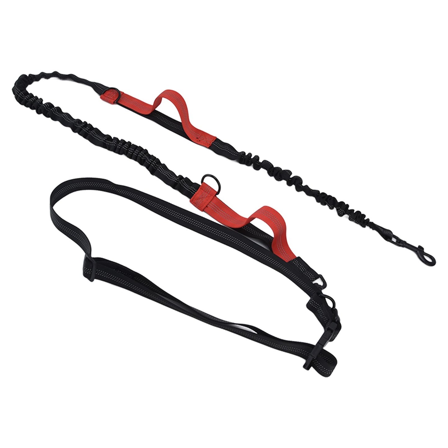 Pet Leash Reflective Retractable Portable Adjustable Dog Traction Rope for Pets Dogs Red - view 4