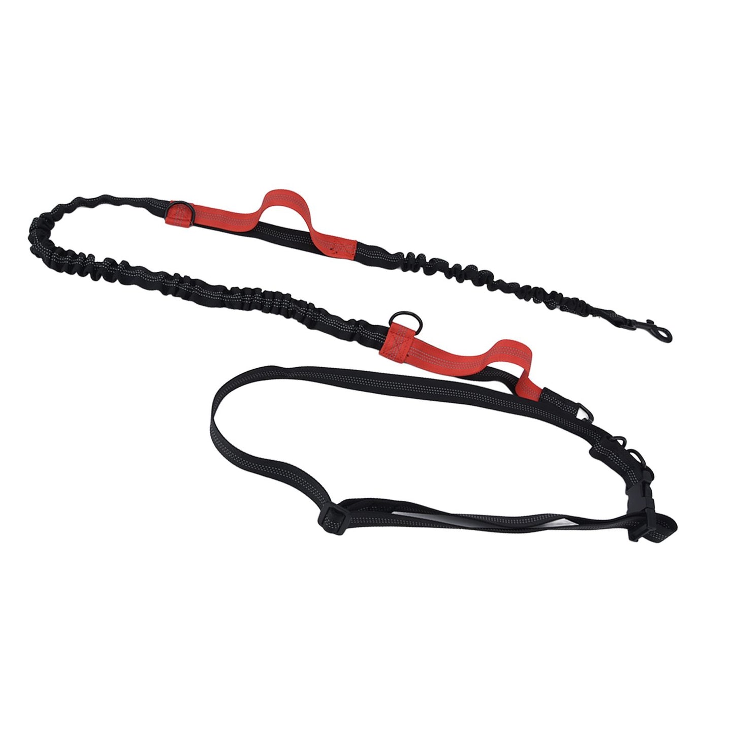 Pet Leash Reflective Retractable Portable Adjustable Dog Traction Rope for Pets Dogs Red - view 5