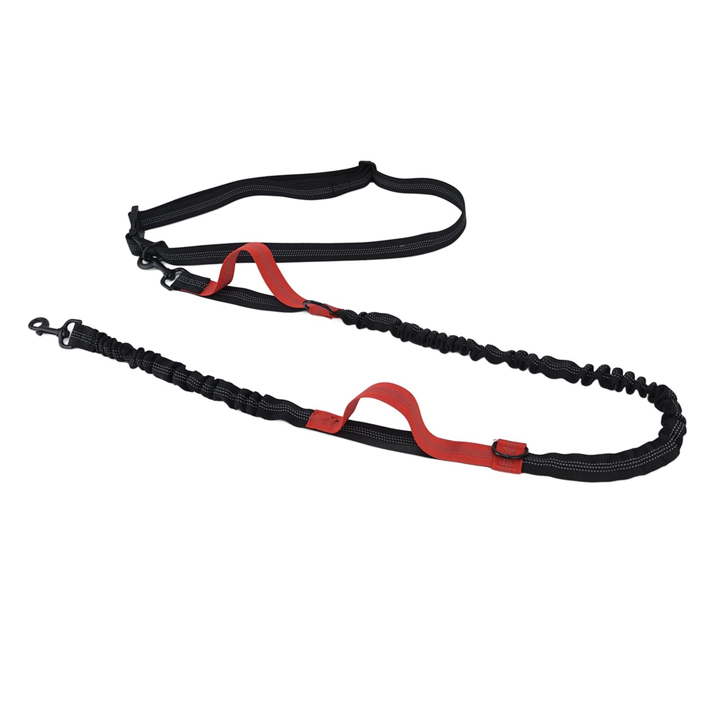 Pet Leash Reflective Retractable Portable Adjustable Dog Traction Rope for Pets Dogs Red - view 8