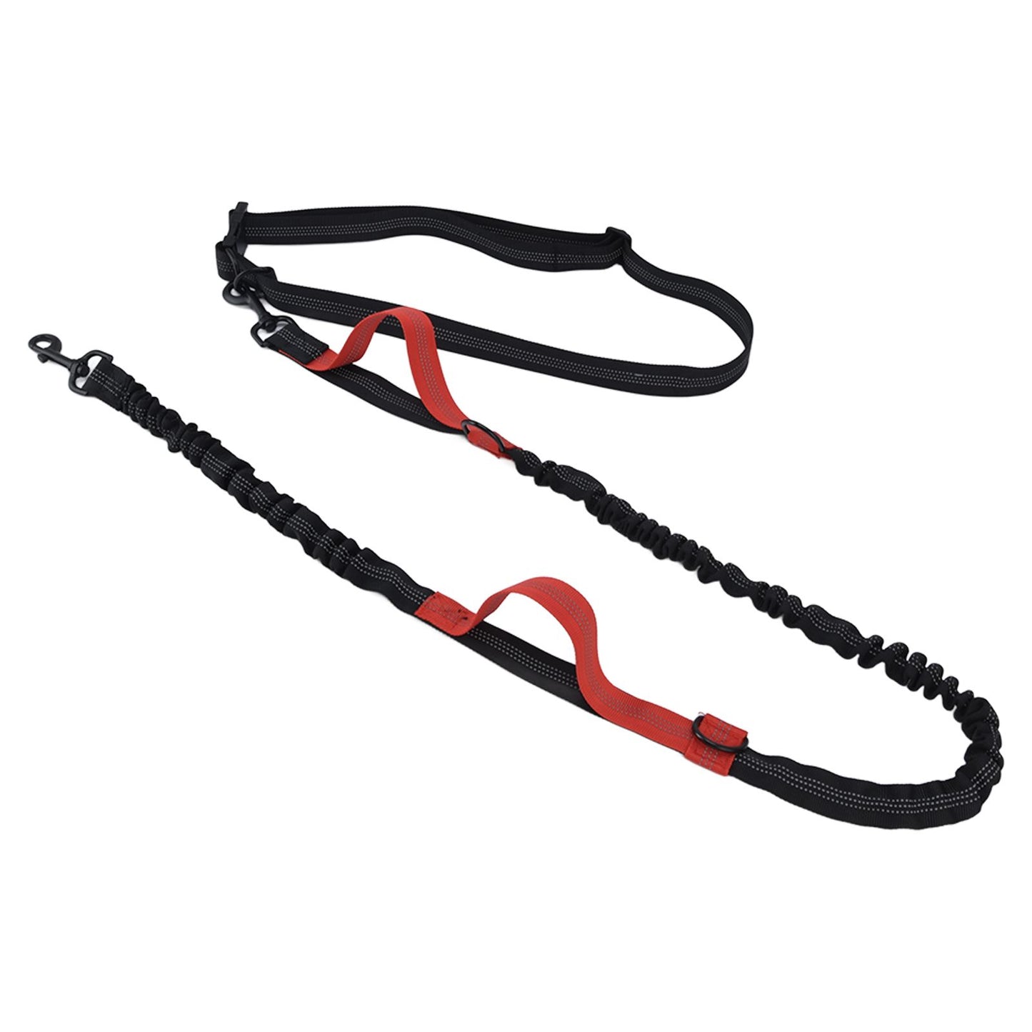 Pet Leash Reflective Retractable Portable Adjustable Dog Traction Rope for Pets Dogs Red - view 9