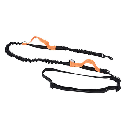 Pet Leash Reflective Retractable Portable Adjustable Dog Traction Rope for Pets Dogs Orange - view 4