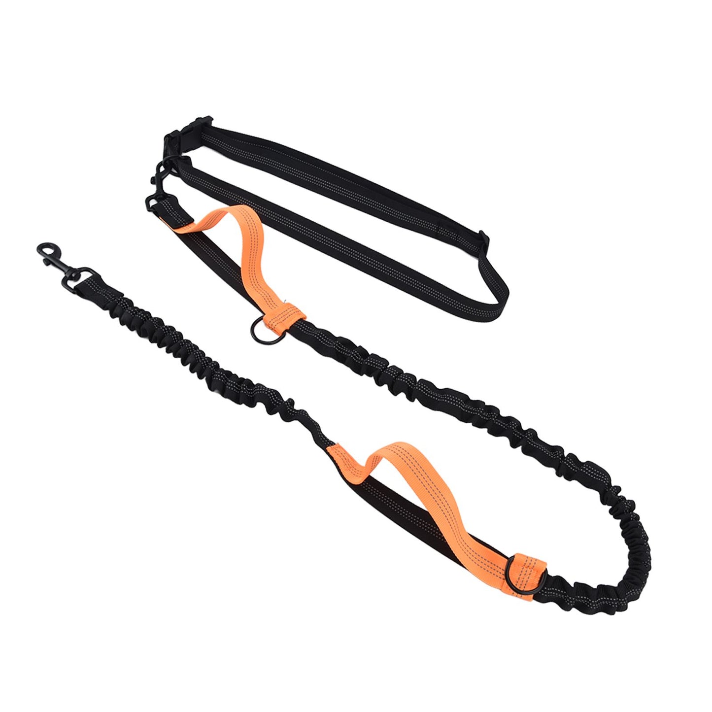 Pet Leash Reflective Retractable Portable Adjustable Dog Traction Rope for Pets Dogs Orange - view 6