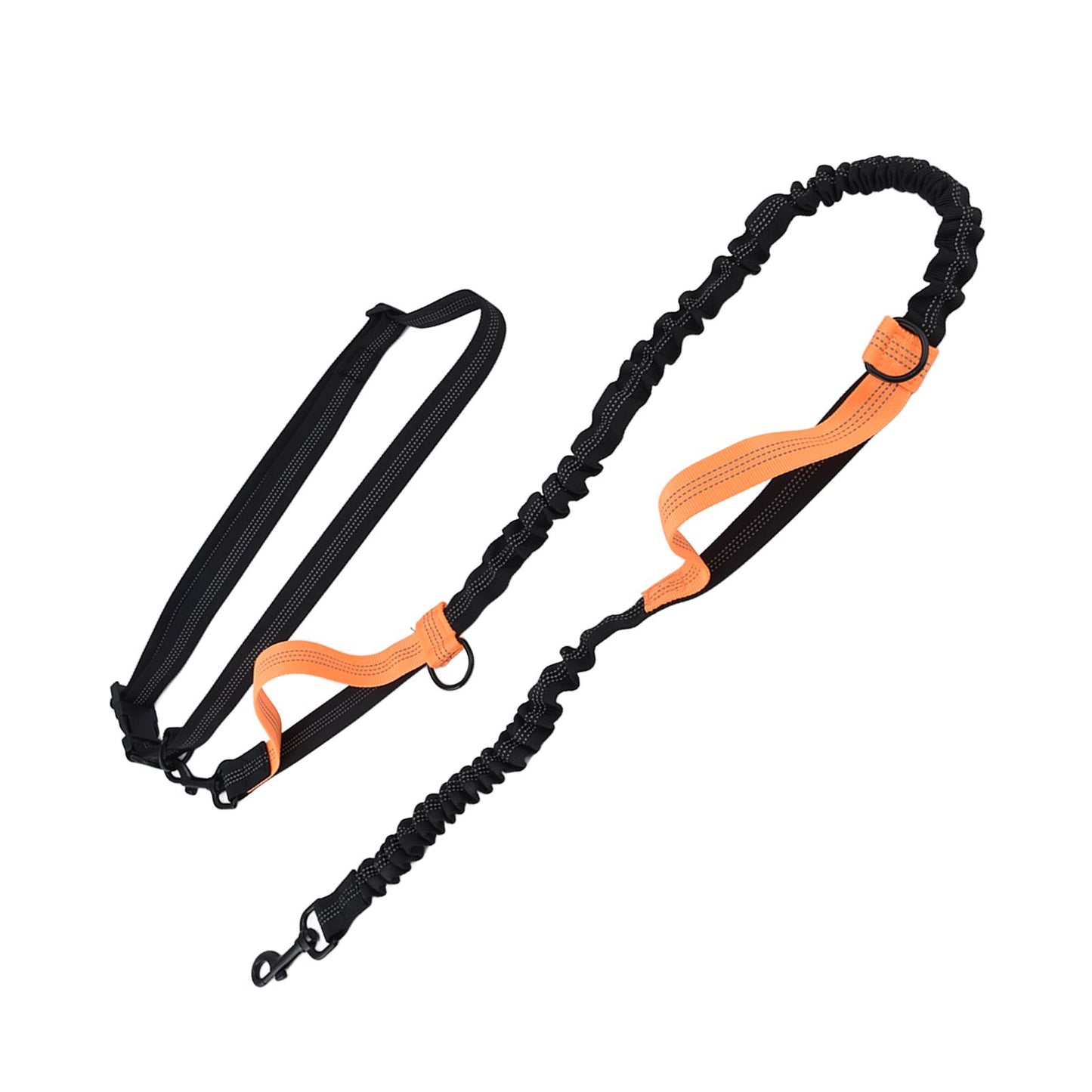 Pet Leash Reflective Retractable Portable Adjustable Dog Traction Rope for Pets Dogs Orange - view 7